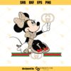 Disney Gucci Svg, Mickey Svg, Mickey Mouse SVG, Mickey Gucci Logo Svg