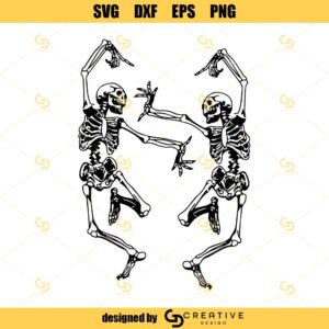 Dance Skeleton SVG, Skeleton Funny, Dancing Skeleton SVG, Skeleton Svg, Dance Skeleton Svg Cut File, Halloween SVG, Dancing Skellies Svg