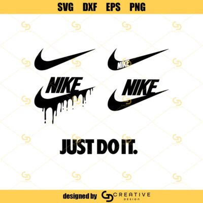 Just Do It Bundle Svg, Brand Svg, Nike Logo Svg, Nike Just Do It Logo ...