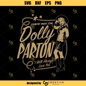 Dolly Parton SVG, Dolly Parton PNG DXF EPS, Dolly Parton Cut Files For Cricut Silhouette